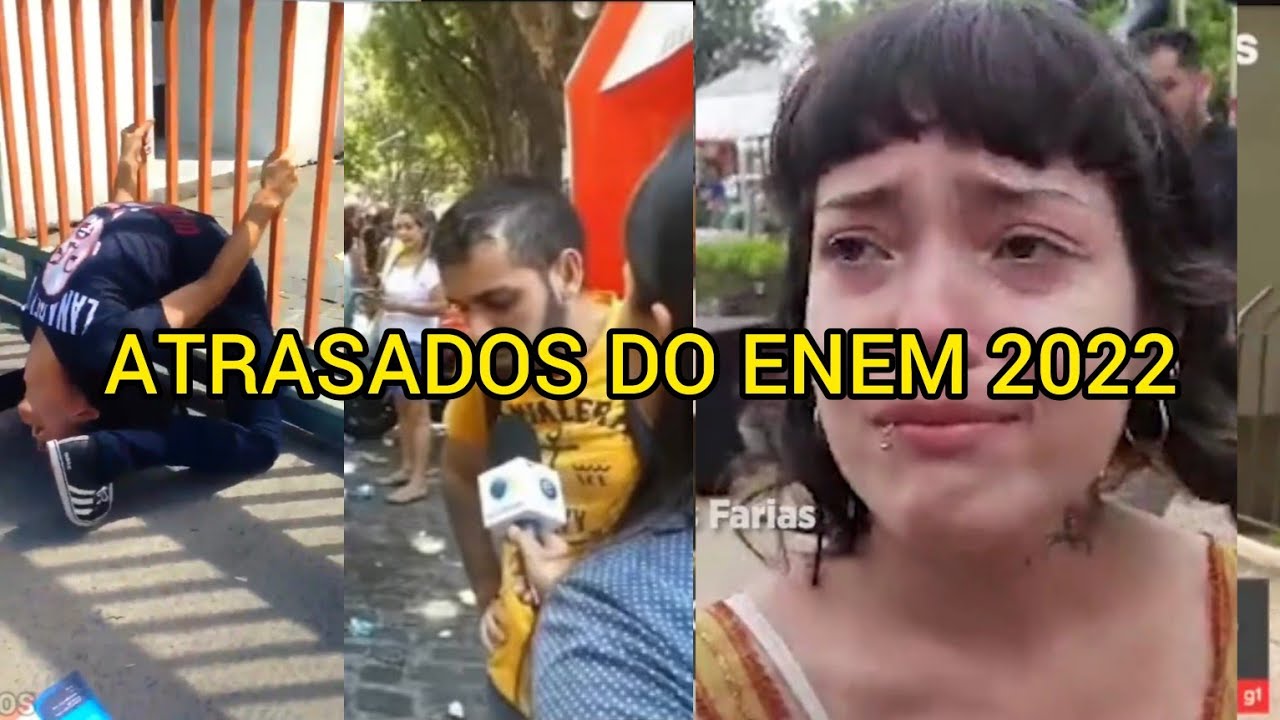 ATRASADOS DO ENEM 2022🔥 (estudantes se atrasando por enem) Italo sena ...