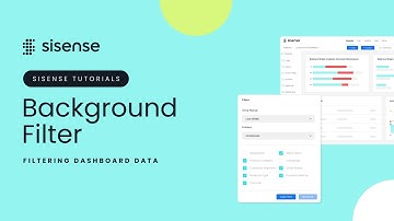 Background Filter | Sisense Tutorials: Filtering Dashboard Data