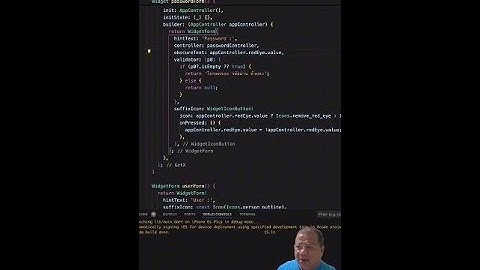 สอนการ ทดสอบโค้ด ที่ โค้ดด้วย Flutter ทดสอบบนมือถือ แอนดรอย์ และ ไอโฟน เครื่องจริง #สอนเขียนแอพ