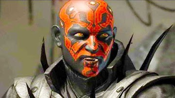 Mortal Kombat XL - Darth Maul Quan Chi PC Mod Performs Intro Dialogues Vs All Characters