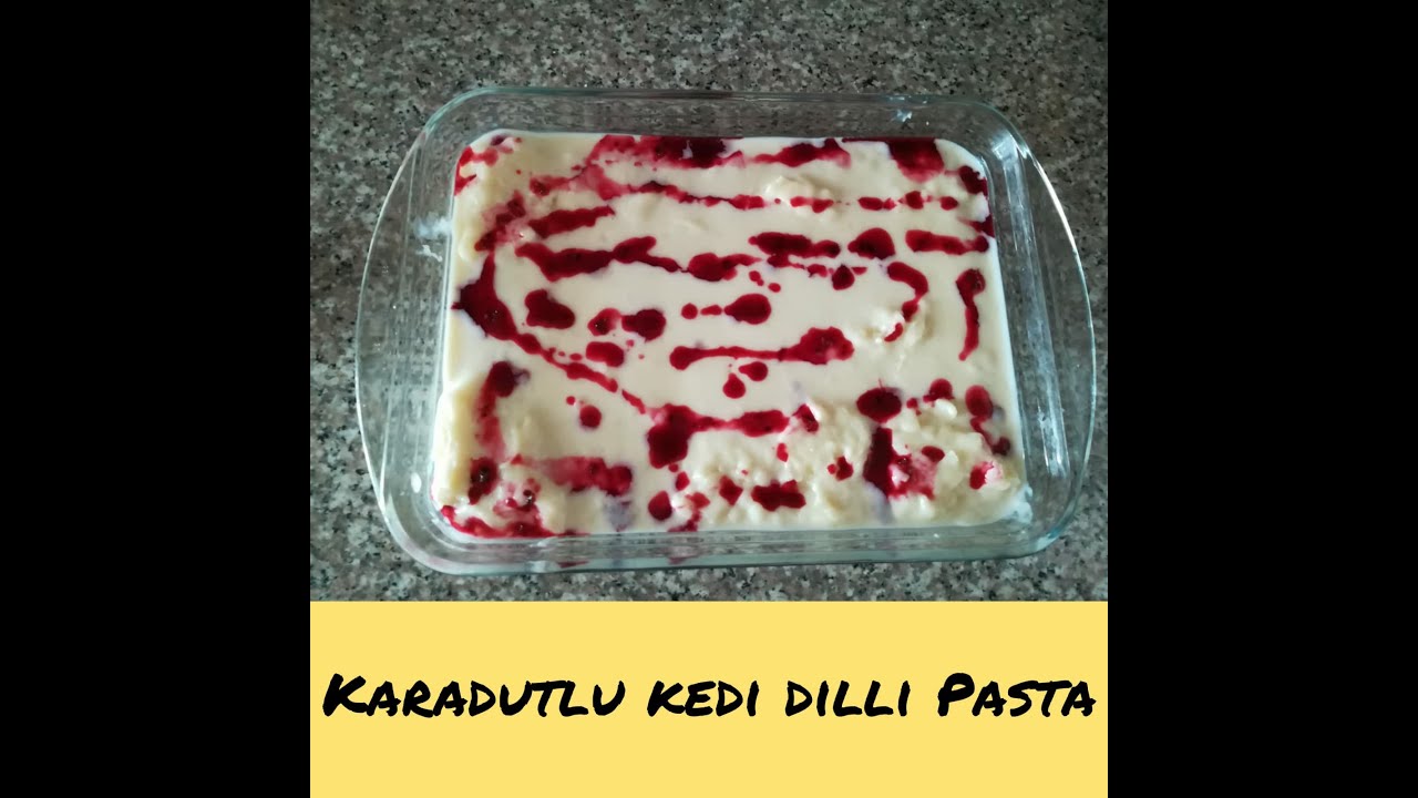 Karadutlu Kedi Dilli Pasta Yaptım(Enfes Oldu) YouTube