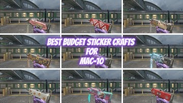 Best Budget sticker crafts for mac-10 in #cs2