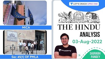 The Hindu Editorial Analysis | 3rd Aug 2022 | Saurabh Pandey | Let
