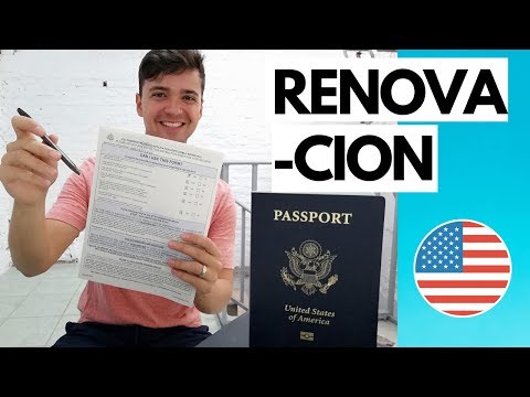 Video: Cómo renovar su pasaporte estadounidense