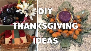 DIY Thanksgiving Decor &amp; Hosting Ideas | Easy &amp; Affordable!
