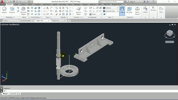 Thực hành vẽ AutoCAD 3D - Hướng dẫn vẽ Trục Vít - Guide to draw a Screw in AutoCAD 3D