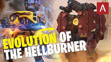 War Robots - EVOLUTION of the HELLBURNER into the SHELL WR Max Gameplay