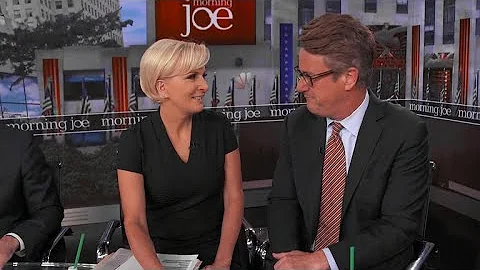 Joe Scarborough and Mika Brzezinski of "Morning Joe"