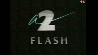 ANTENNE 2 : Générique Flash (version 1) -  Septembre 1987