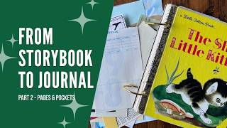 Let’s Alter a Little Golden Book | Part 2 Pages & Pockets