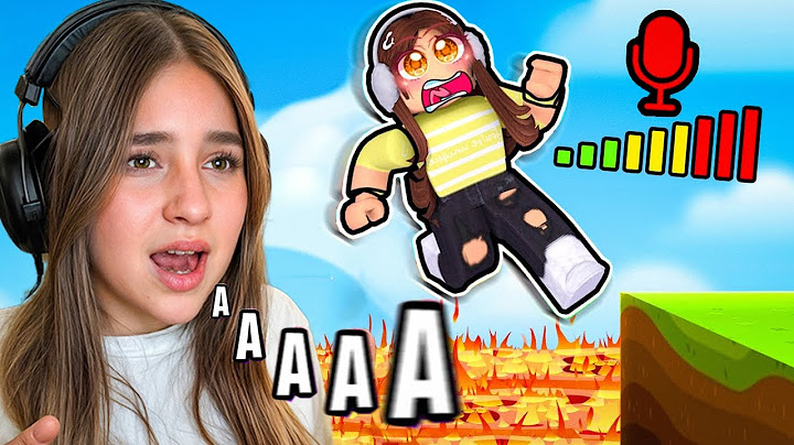 Roblox mais je dois crier pour sauter ! (debrief du brevet des collèges)
