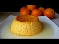 Flan de naranja