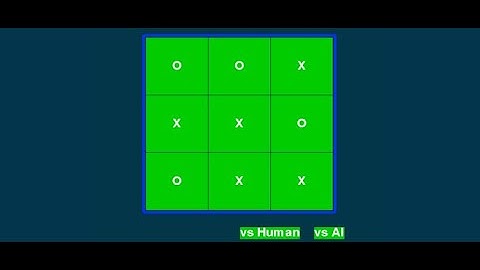 TIC-TAC-TOE GAME WITH AI IN PYTHON WITH SOURCE CODE