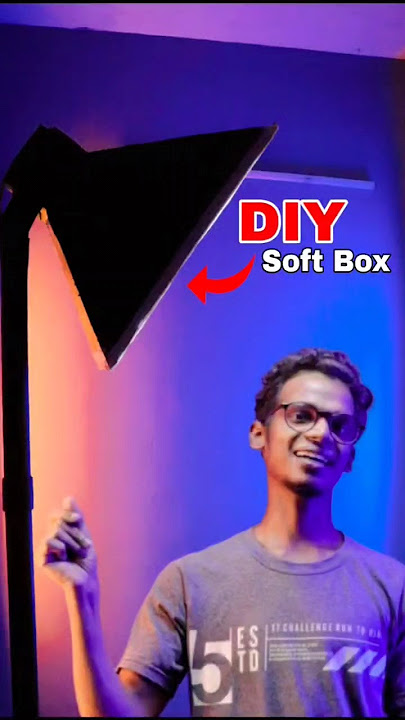 DIY Studio SoftBox Light 💡 #softbox
