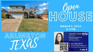 Arlington Texas Open House tour, home for sale, virtual real estate tour