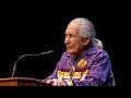 Oren lyons  to survive we must transform our values