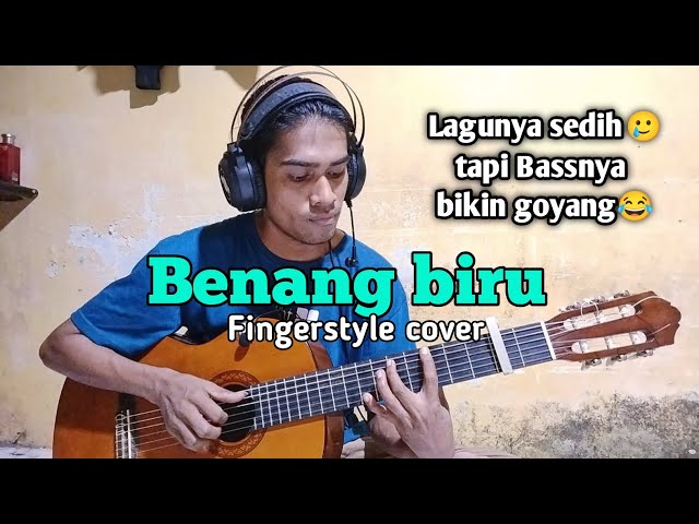 Benang biru - Meggy Z | Fingerstyle guitar cover By Zalil class=