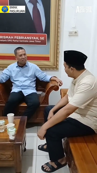 Kunjungan Kepala BNNK Pasuruan ke Bupati Pasuruan Terpilih