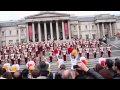 USC Trojan Marching Band (Trafalgar Square, London 20.05.2012)