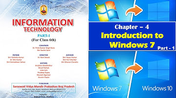 Class 6 | Chapter 4 | Part - 1| Information Technology | Vidya Bharti Computer Book |