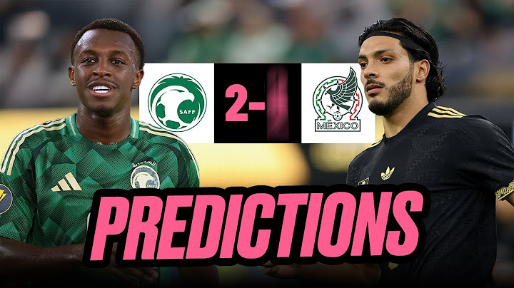 Are Mexico On UPSET ALERT?! | Mexico vs Saudi Arabia PREVIEW