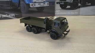 Обзор модели Камаз-43105 , масштаб 1:43, 