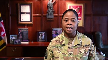 Maryland Army National Guard commander discusses Dual Status Commander