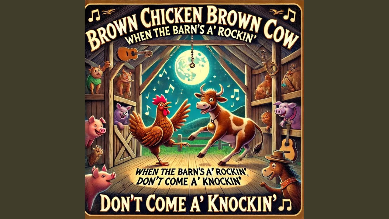 Brown Chicken Brown Cow When The Barn s A Rockin Don t Come A brown-chicken-brown-cow-when-the-barn-s-a-rockin-don-t-come-a