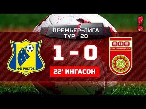 Ростов - Уфа 1:0 видео