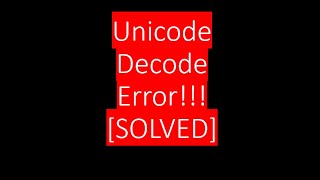 How to get the Encoding used on a file | CSV Unicode Decode Error | utf-8 | ISO | Python