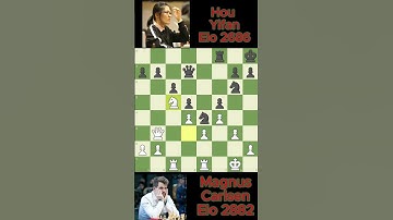 Magnus Carlsen vs Hou Yifan #chess 905