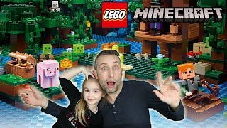 LEGO MINECRAFT reçus pour l'ANNIVERSAIRE d ELLIE ! Happy Birthday Ellie !