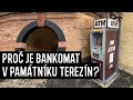 Bankomat/turistická past přímo v Památníku Terezín