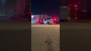 Calgary Engine 45 Arriving At The Academy | CFD