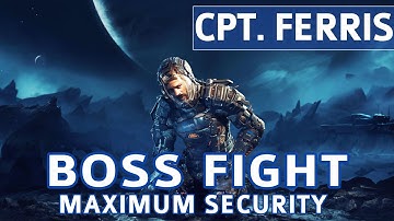 The Callisto Protocol - Cpt. Ferris Boss Fight (Maximum Security Difficulty)