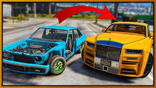 GTA 5 Roleplay - trading up cheapest car to most expensive | RedlineRP