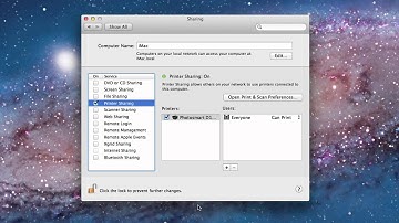 How to Share a Printer on a Network with a Mac