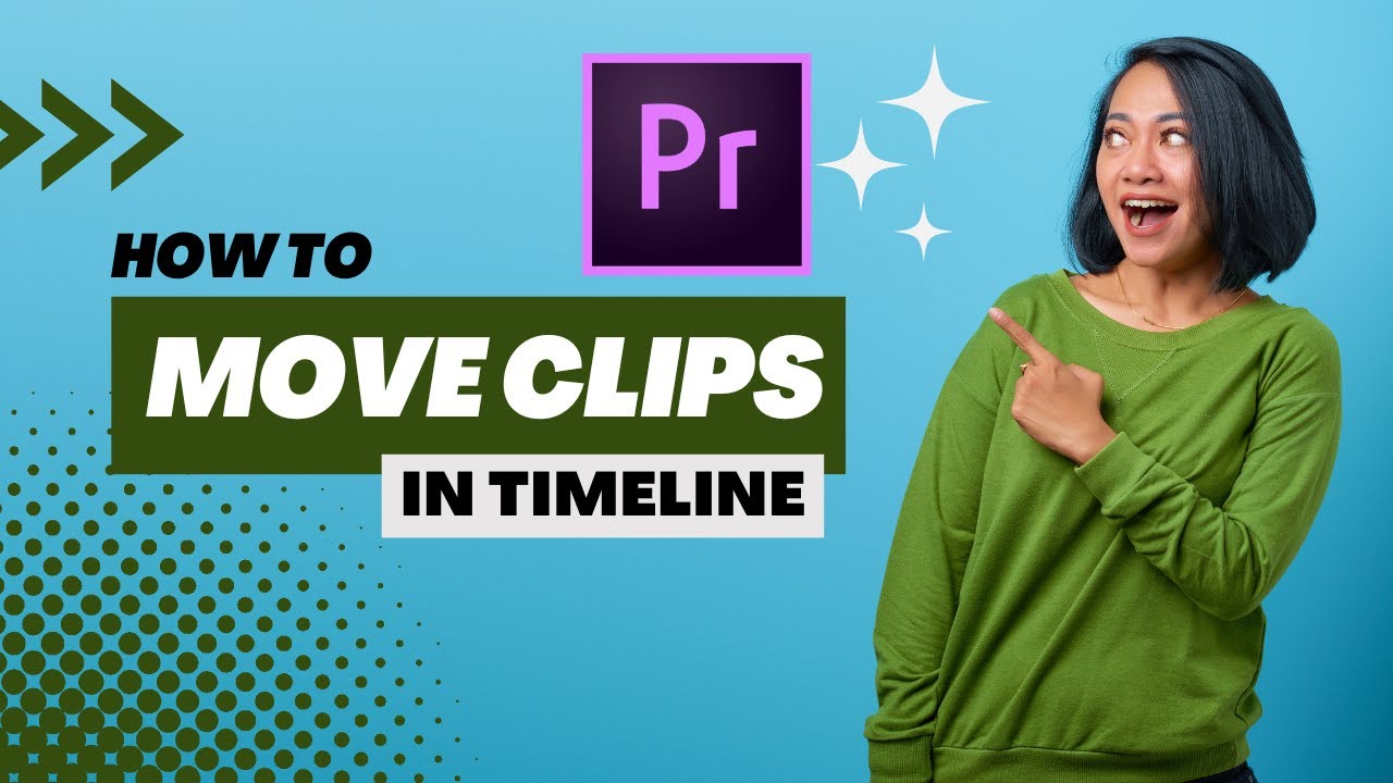 Premiere Pro Basics | How To Move Multiple Clips | Tutorial