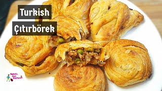 Turkish Breakfast Borek Pastry -Super Flaky Layered Soft Pie | No Knead | Halogen Oven/All Ovens|