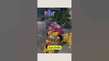 Độc lạ múa lân #haihuoc #tiktok #troll #funny #mualan #tettrungthu