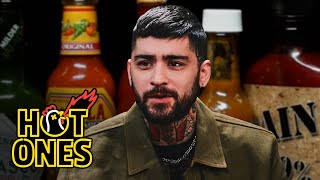 Zayn Malik Lets The Tears Flow While Eating Spicy Wings | Hot Ones