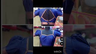 front and back blouse design #blouse #trendingshorts #ytshorts #fashion #ytviral #aariwork
