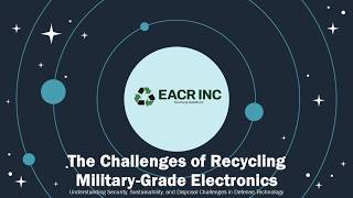 Challenges in Recycling Military-Grade Electronics | Data Destruction &amp; Defense Tech Disposal