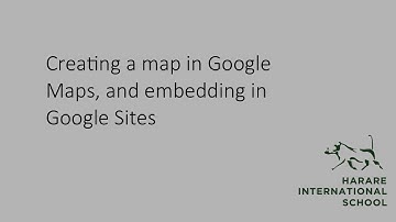 Embedding Google Maps into Google Site