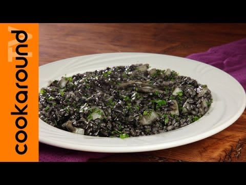 Risotto al nero di seppia: tutorial ricetta originale