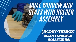 Dual Window and Glass with Holder Assembly