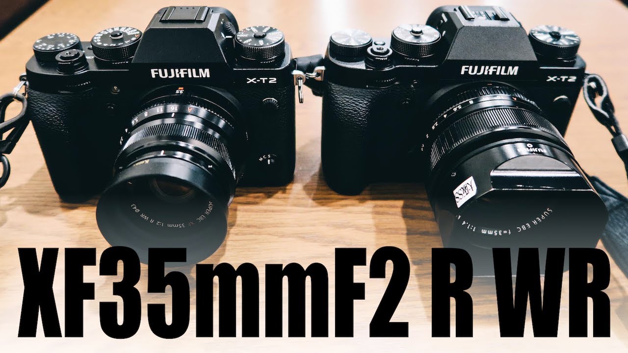 moed Centrum Afrikaanse English Ver.] FUJIFILM XT2 XF35mmF2 R WR Field Test in Osaka Petit  comparison to 35mm f1.4 - YouTube