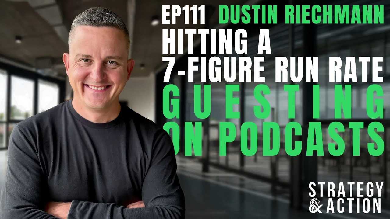 He Sold Meat Sticks on Podcasts and Hit 7 Figures (Here's the Exact Process) with Dustin Riechmann