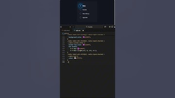 Ontwerp radioknop met CSS #html #css #coding #shorts