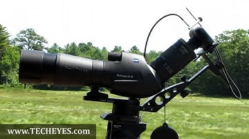 Your first digiscoped images with ZEISS Video-Review by www.TECHEYES.com